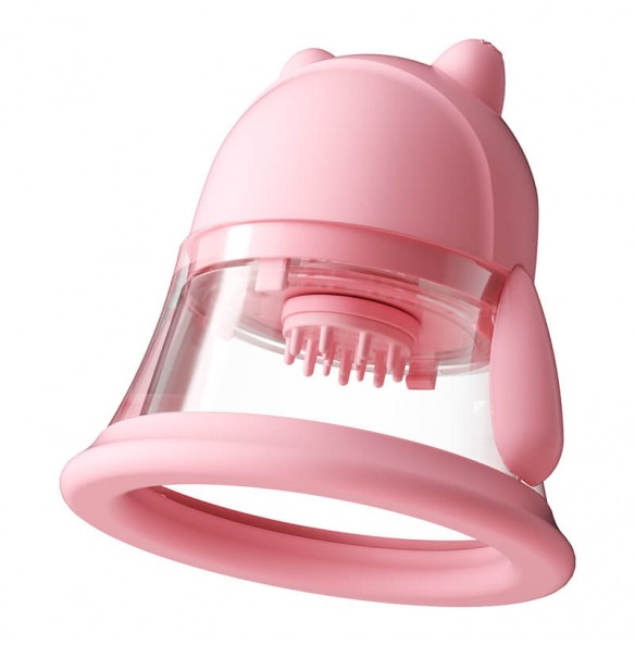 MizzZee - Kissing Bear Licking Sucking Breast Cup (Chargeable - Pink) MizzZee - Kissing Bear Licking Sucking Breast Cup (Chargeable - Pink)